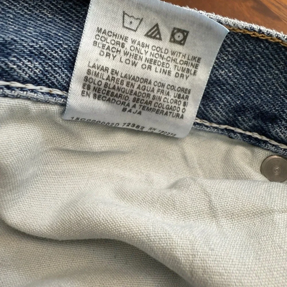 Wrangler Mens Jeans 48x30 (46x30) Regular Fit Blue Denim‎ Cotton Y2K Vintage